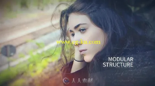 浪漫时尚优雅的幻灯片展示AE模板 Videohive Lovely Slideshow 17324529的图片4