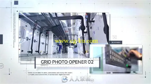 网格照片企业宣传片动画AE模板Videohive Grid Photo Opener Corporatedian'wanSli...的图片8