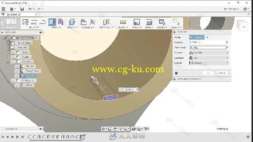 Fusion360零件建模实例训练视频教程 INFINITESKILLS MASTER PART MODELING WITH AU...的图片2