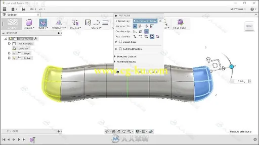 Fusion360零件建模实例训练视频教程 INFINITESKILLS MASTER PART MODELING WITH AU...的图片3