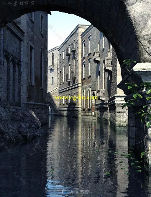 DAZ3D超精细意大利迷人文艺风格建筑场景3D模型合辑 DAZ3D THE STREETS OF TUSCANY的图片9