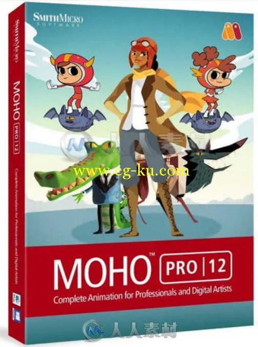 Smith Micro Moho Pro二维动画制作软件V12.0.0.20763版 SMITH MICRO MOHO PRO V12...的图片1