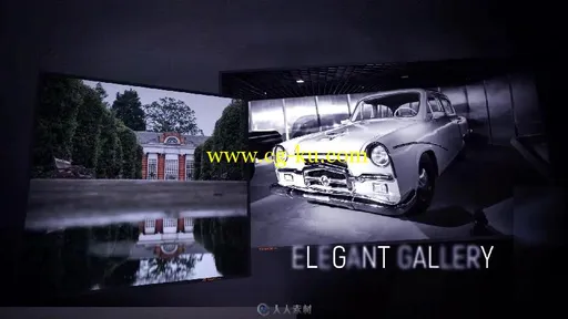 优雅的画廊幻灯片相册动画AE模板 Videohive Elegant Gallery 17057721的图片10