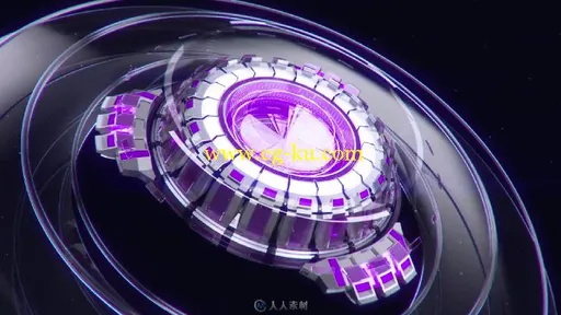 酷炫科幻标志LOGO演绎AE模板 Videohive Sci-Fi Logo 17300509的图片3