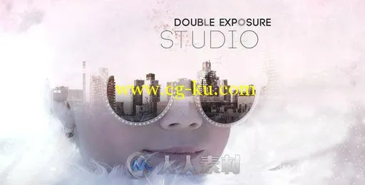 多重曝光叠加图片视觉特效幻灯片AE模板Videohive Double Exposure Studio 17122194的图片1