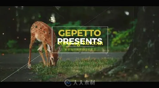 圆形粒子转场过渡动画AE模板 Videohive Clean Media Opener I Slideshow 17274231的图片7