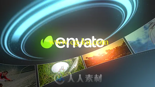 时尚闪光标志LOGO演绎AE模板 Videohive Flash Logo 11301674的图片1