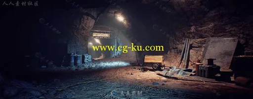 地下掩体Unreal Engine游戏资源素材 CUBEBRUSH UNDERGROUND BUNKER UNREAL ENGINE 4的图片9