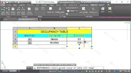 AutoCAD设施辅助管理技术视频教程 AutoCAD Facilities Management Occupancy的图片1