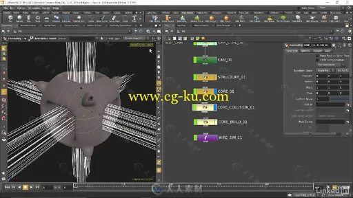 Houdini高级图形特效动画视频教程 Houdini Advanced Motion Graphics的图片1