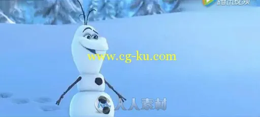 你没看过吧？冰雪奇缘番外动画短片《雪宝的鼻子》的图片1