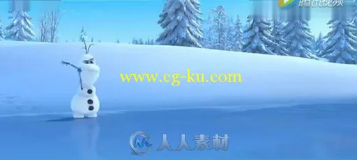 你没看过吧？冰雪奇缘番外动画短片《雪宝的鼻子》的图片2