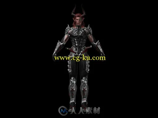 男魔神3D模型的图片2