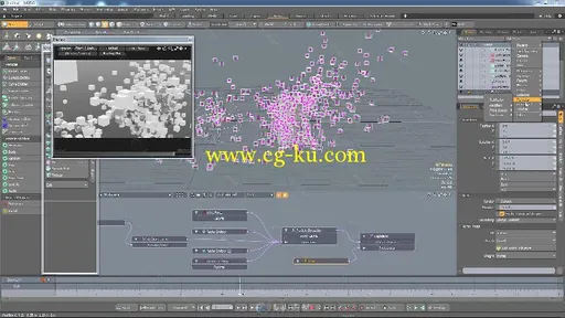 Modo粒子特效实例训练视频教程 THE FOUNDRY INTRODUCTION TO MODO PARTICLES WITH ...的图片2