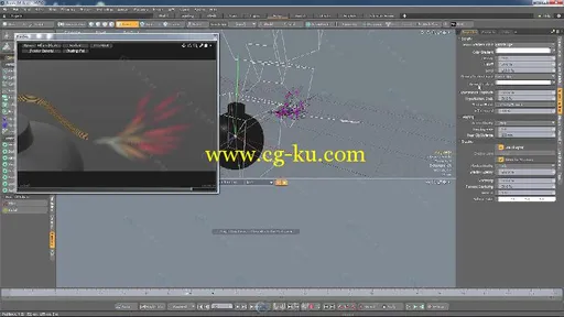 Modo粒子特效实例训练视频教程 THE FOUNDRY INTRODUCTION TO MODO PARTICLES WITH ...的图片3