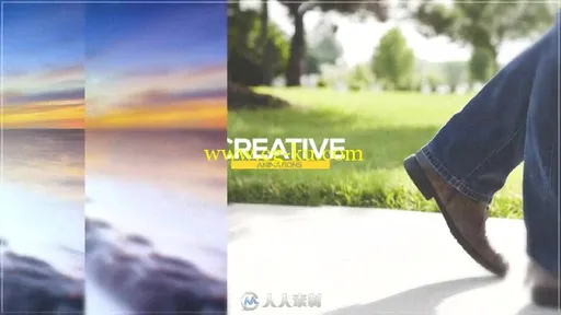 简单时尚的幻灯片相册动画AE模板 Videohive Simple Slideshow 17243462的图片8