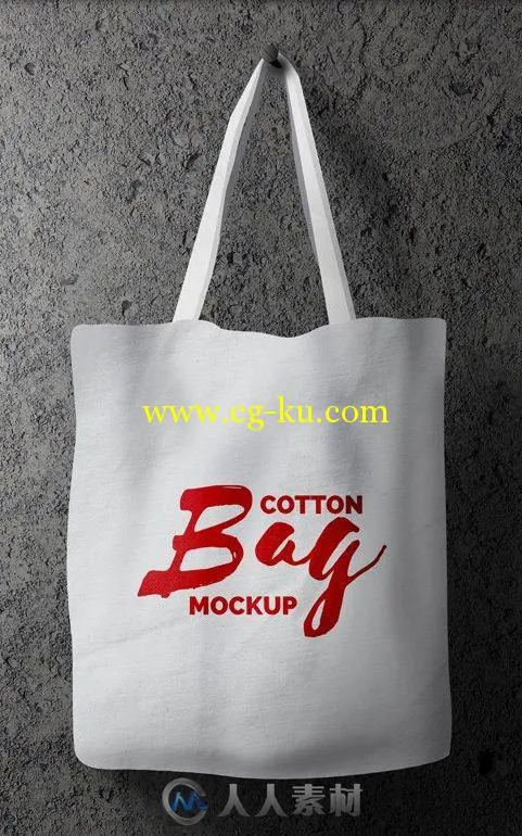 棉布包展示PSD模板Cotton_Bag_Mockup的图片1