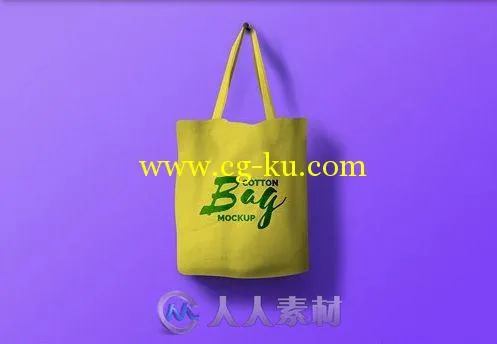 棉布包展示PSD模板Cotton_Bag_Mockup的图片2