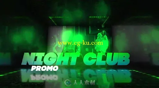 动感夜总会霓虹舞台促销宣传片AE模板 Videohive Night Club Promo 17384847的图片3