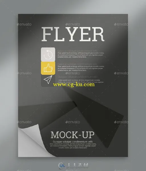 传单海报展示PSD模板flyerposter-mockups的图片2