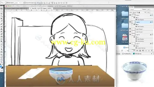 AE与PS结合2D动画矢量训练视频教程 SKILLSHARE ANIMATING IN PHOTOSHOP AND AFTER ...的图片4