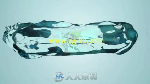 液体流动水花散开显示标志LOGO演绎AE模板 Videohive The Liquid Bender 624589的图片3