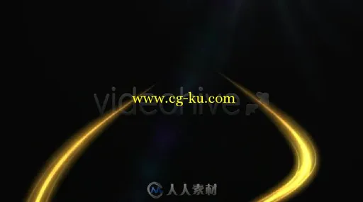 优雅粒子光线交叉标志LOGO演绎AE模板 Videohive Infinity Logo Revealer 1566896的图片3