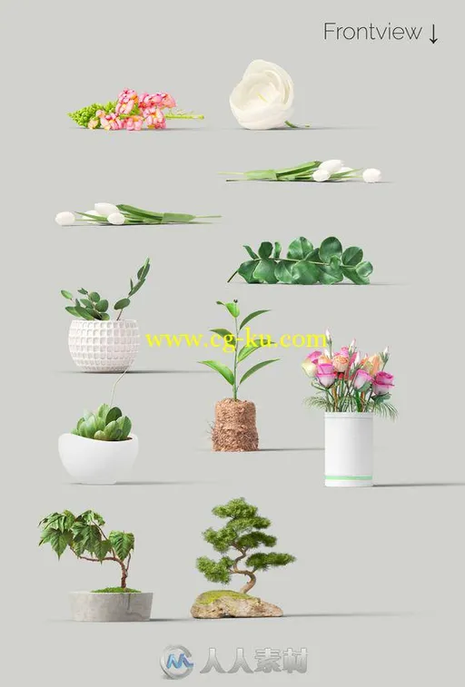 多款化妆品展示PSD模板Cosmetics Mockup Scene Generator的图片1