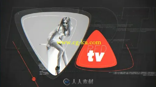 时尚广播节目时间预告电视栏目AE模板 Videohive Stylish Broadcast Package 16062...的图片12