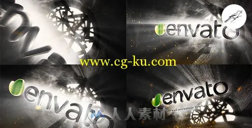 时尚酷炫暗系史诗级标志LOGO演绎AE模板 Videohive Epic Logo 1 17195773的图片1