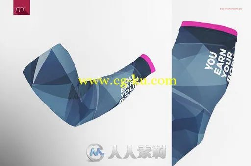 运动护臂展示PSD模板Compression Arm Sleeve Mock-up的图片3