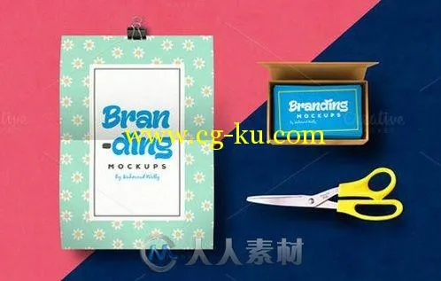 平面物品品牌展示PSD模板Branding - Mockups的图片1