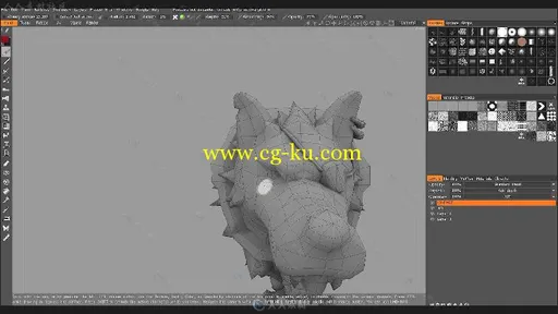 3DCoat海盗狗实例制作视频教程 GUMROAD HAND PAINTING FUR IN 3DCOAT的图片2