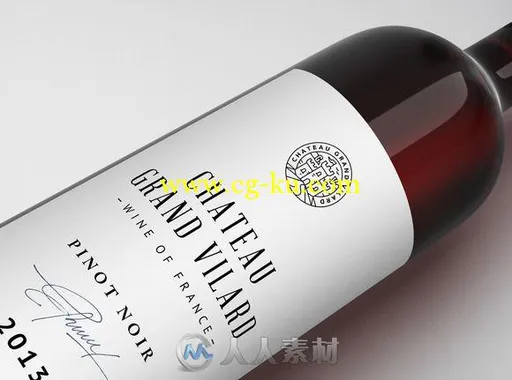 葡萄酒包装展示PSD模板Wine Packaging Mockups的图片10