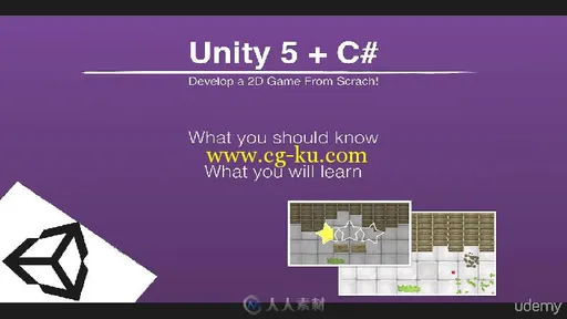 Unity3D二维打砖块游戏实例训练视频教程 UDEMY UNITY 5 PROFESSIONAL GUIDE DEVELO...的图片1