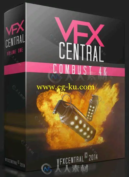 4K高清爆炸火焰粉尘视频素材合辑 VFXCENTRAL COMBUST 4K FIRE EXPLOSIONS PACK的图片2