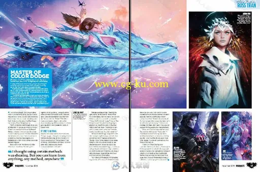 科幻数字艺术杂志2016年11月刊 IMAGINEFX NOVEMBER 2016的图片2