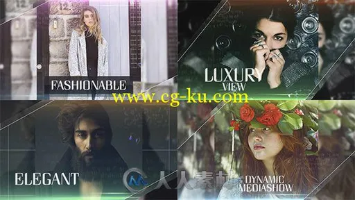 时尚优雅的魅力时装秀幻灯片产品宣传AE模板 Videohive Fashion Elegant Show 135...的图片1