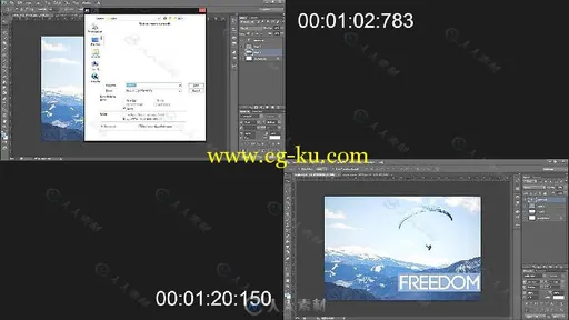 PS快捷键高效使用技巧视频教程 SKILLSHARE SPEED UP! HOW TO WORK WITH PHOTOSHOP ...的图片1