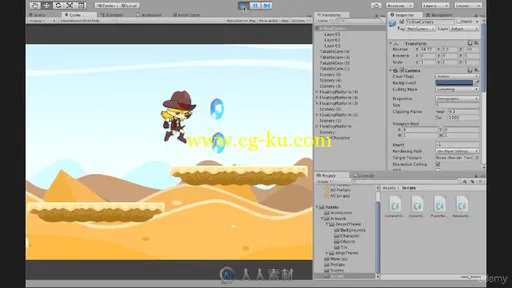 Unity二维游戏开发训练视频教程 UDEMY 2D GAME DEVELOPMENT IN UNITY 5.4的图片2