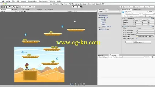 Unity二维游戏开发训练视频教程 UDEMY 2D GAME DEVELOPMENT IN UNITY 5.4的图片3