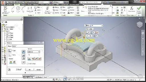 Inventor建模与草图参数制作技术视频教程 PLURALSIGHT PARAMETRIC MODELING AND SK...的图片3