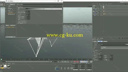 C4D与AE抽象几何艺术训练视频教程的图片2