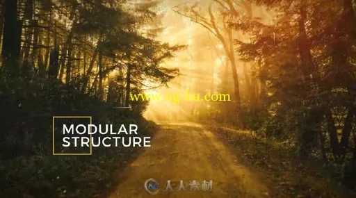 优雅玻璃效果三维视差幻灯片相册动画AE模板Videohive Parallax Glass Slides 1741...的图片6