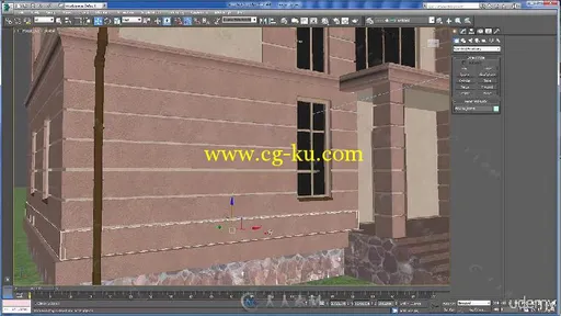 3dsMax建筑师3D可视化视频教程 UDEMY 3DS MAX AND V-RAY FOR ARCHITECT ADVANCED 3...的图片3