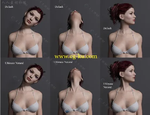 DAZ3D芭蕾舞身体运动姿势3D模型合辑的图片8