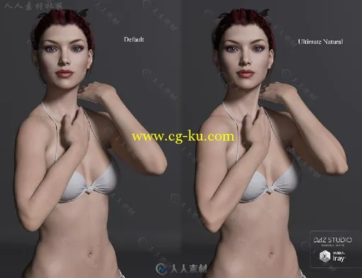 DAZ3D芭蕾舞身体运动姿势3D模型合辑的图片9