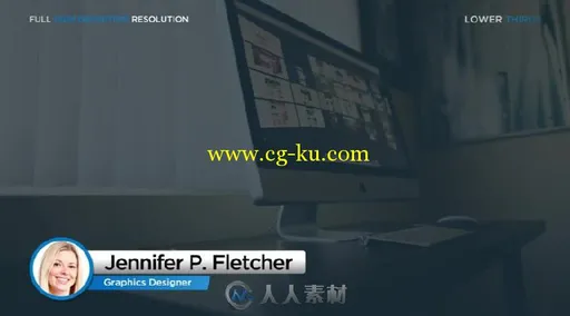 现代企业文字字幕标题动画AE模板 Videohive Coporate Lower Thirds Titles And ...的图片6