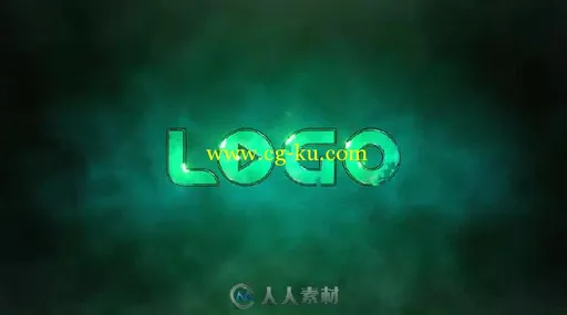 霓虹灯能量玻璃灯标志LOGO演绎AE模板 Videohive Neon Energy Glass Light Logo的图片3