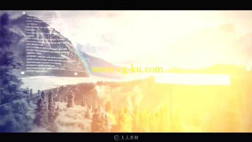 时尚扭曲水墨散开图片展示幻灯片AE模板 Videohive Ink Geometry Slideshow 17889041的图片9